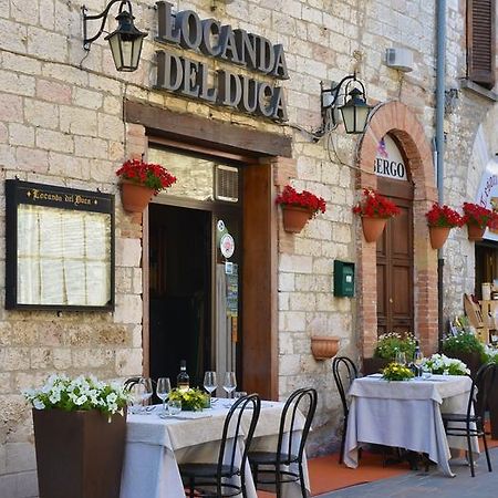 Locanda Del Duca Gubbio Exterior foto