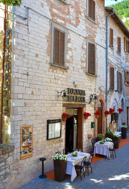 Locanda Del Duca Gubbio Exterior foto